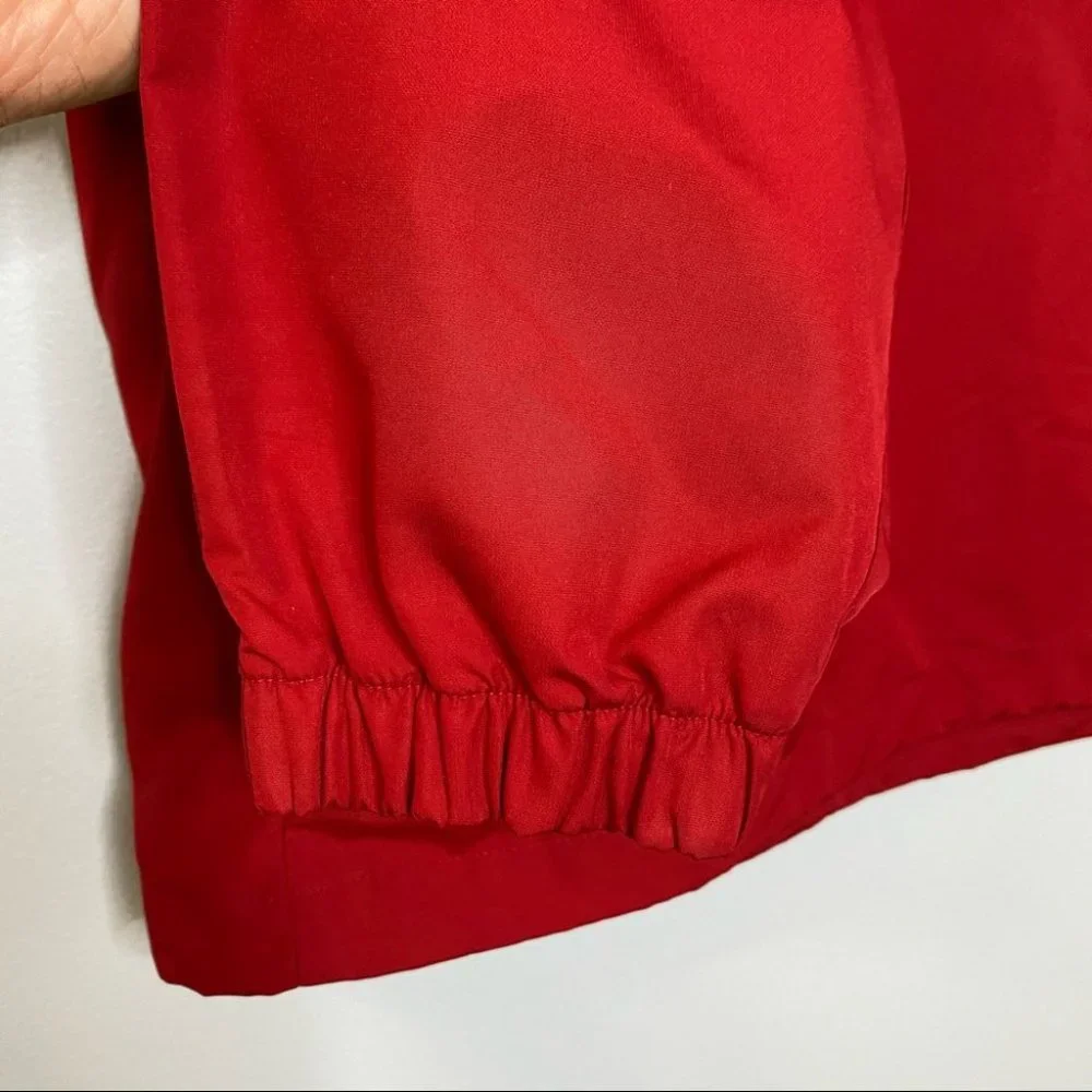 Walter Hagen Men’s Golf Pullover Jacket Red - Picture 5 of 8